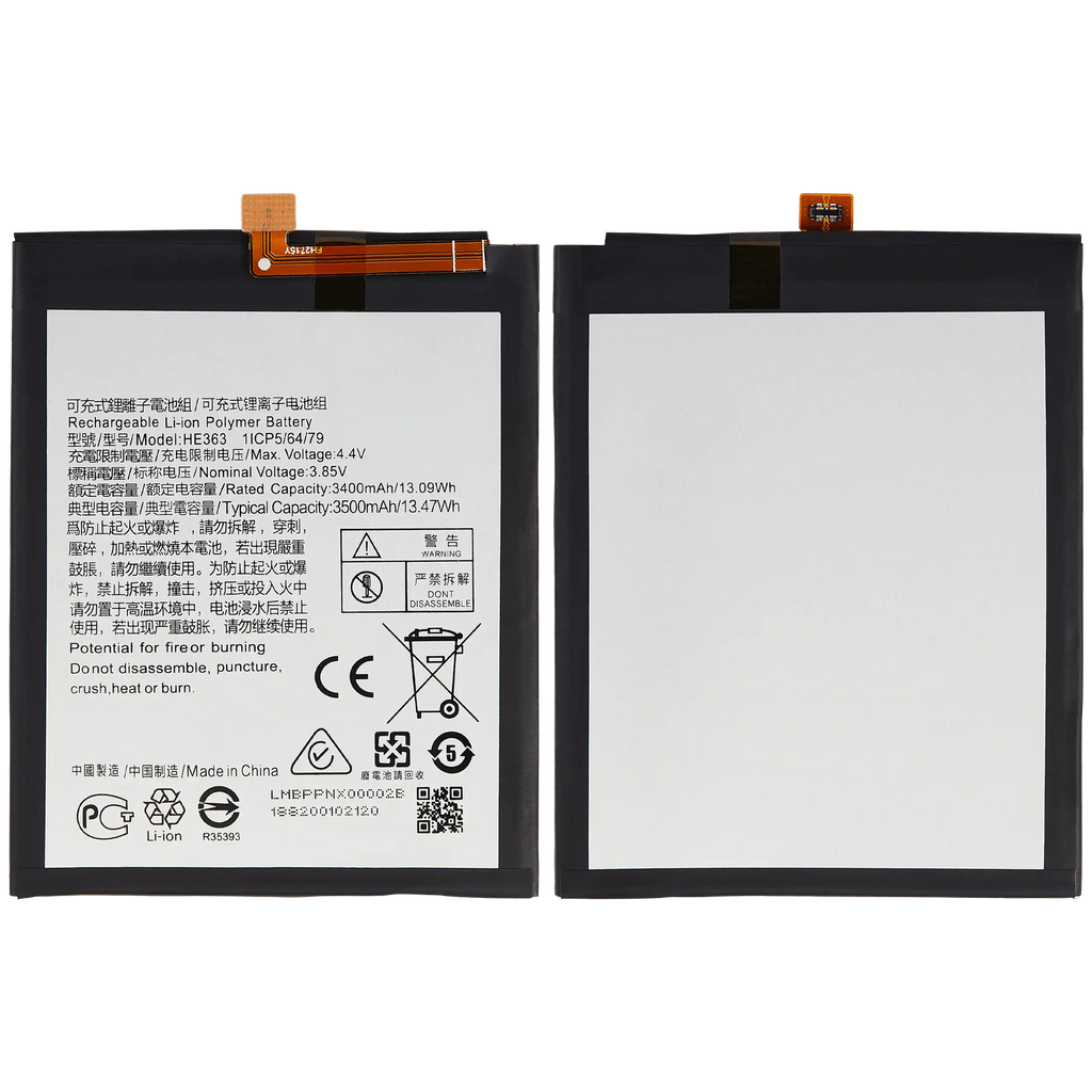 Replacement battery for Nokia 8.1