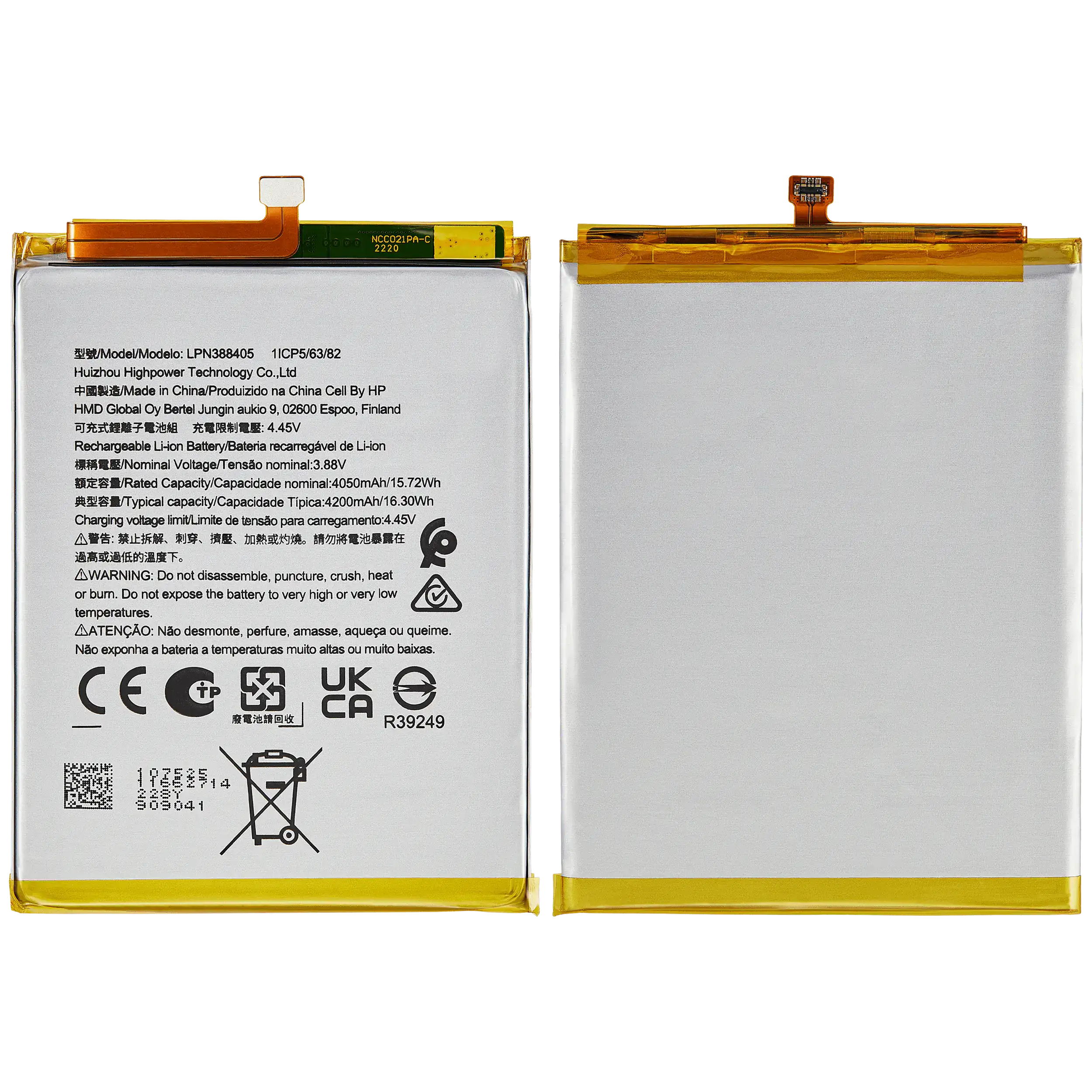 Ersatzbatterie für Nokia X30