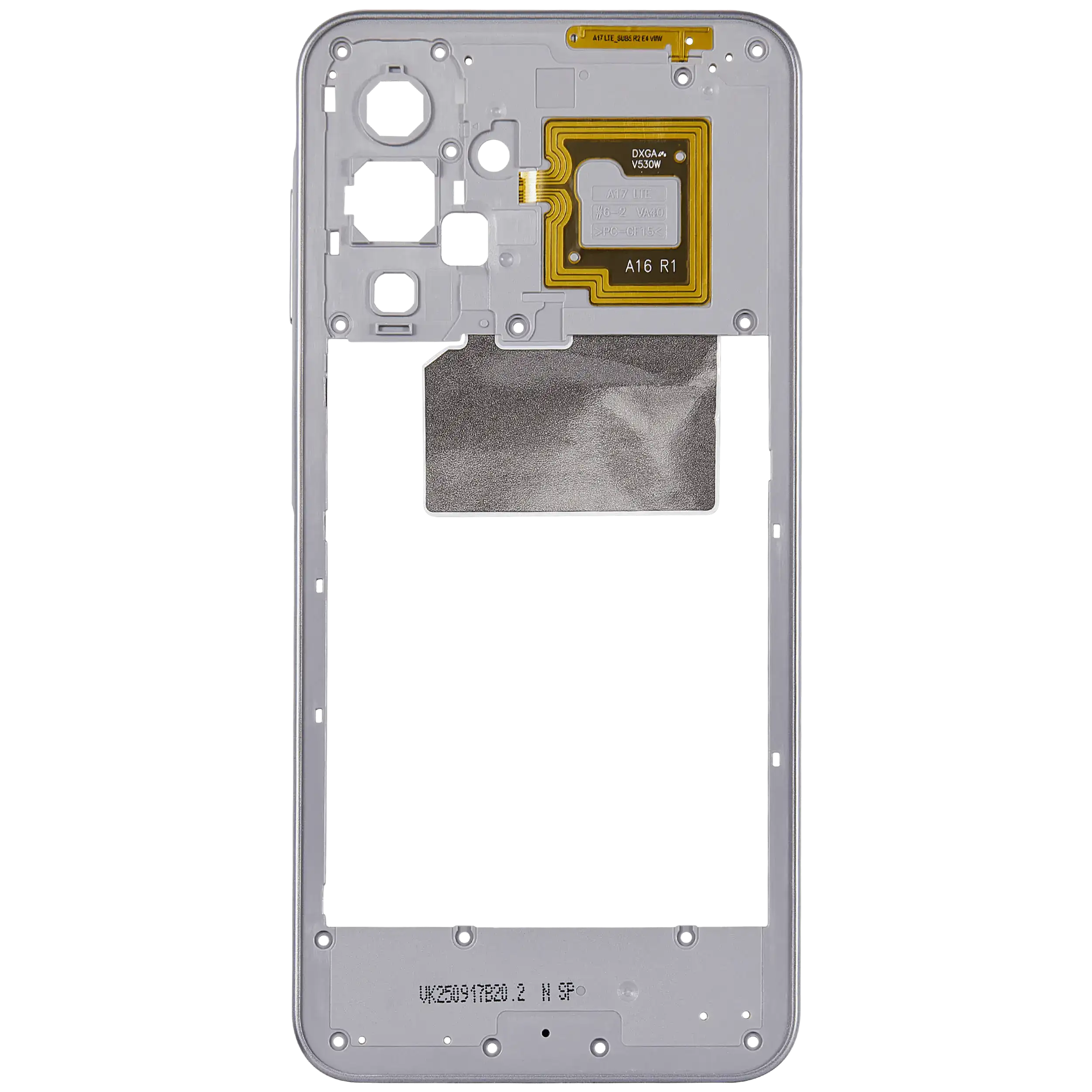 Midframe/Rahmen für Samsung Galaxy A17 4G (A175 / 2025) (Grau)