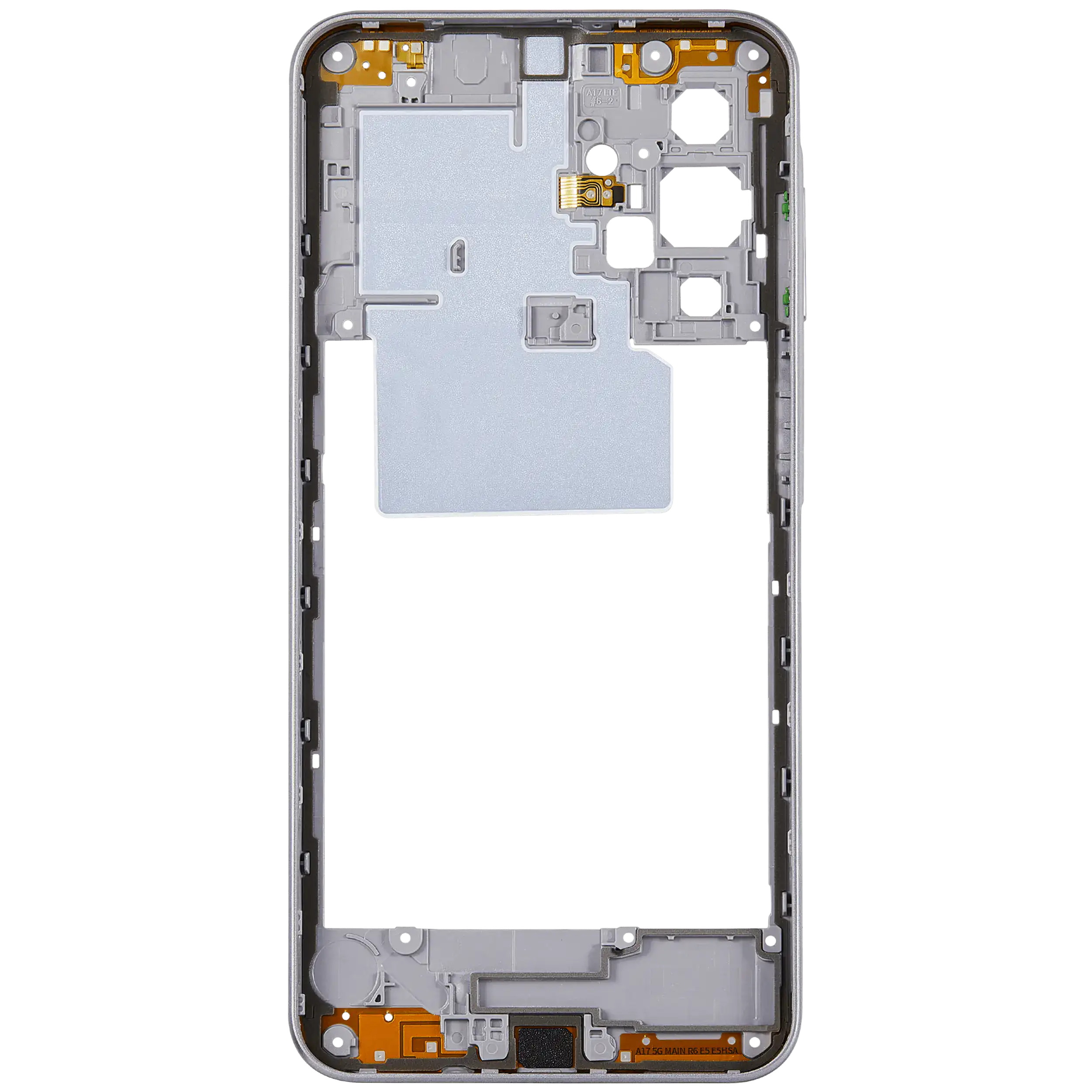 Midframe/Rahmen für Samsung Galaxy A17 4G (A175 / 2025) (Grau)