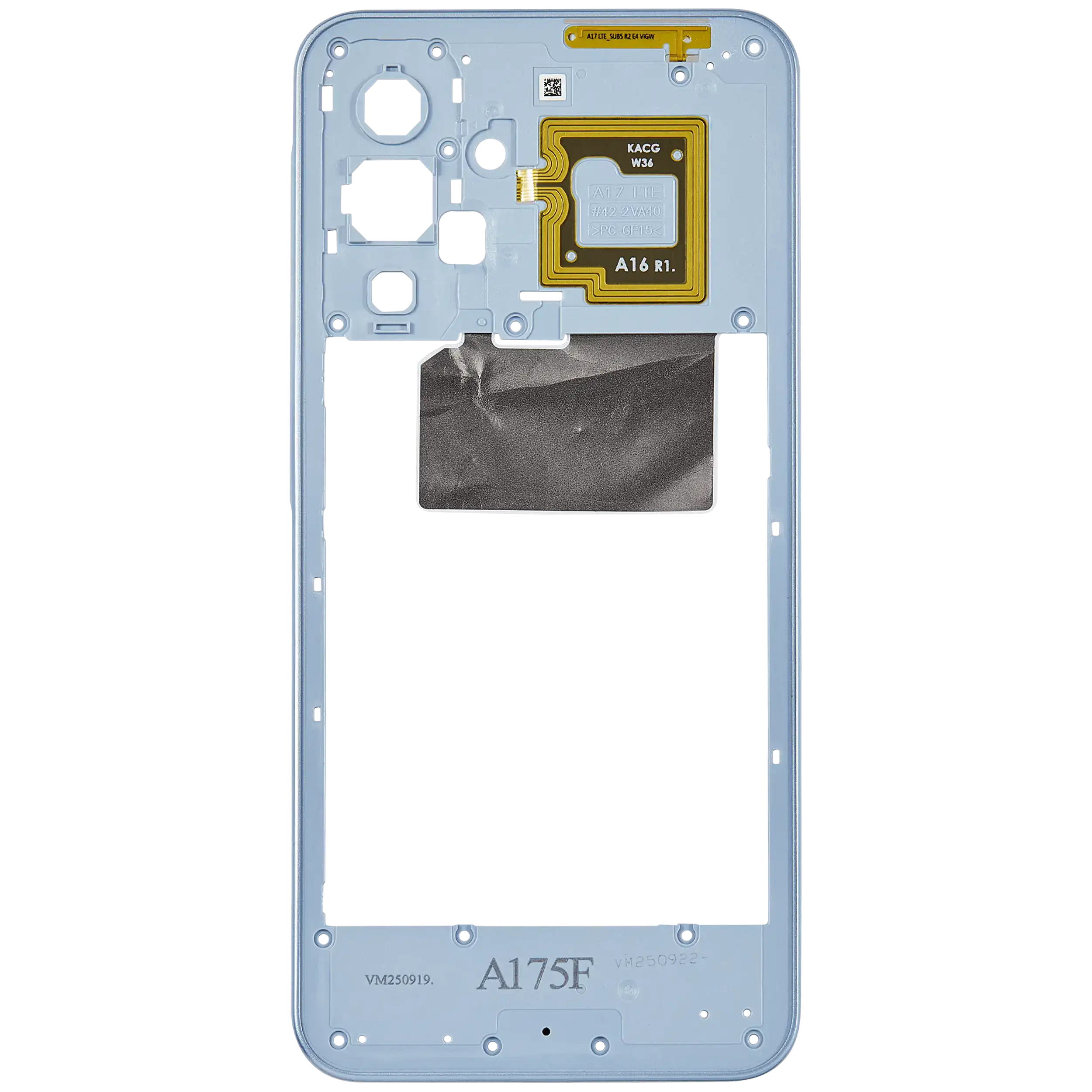 Midframe/Rahmen für Samsung Galaxy A17 4G (A175 / 2025) (Light blue)