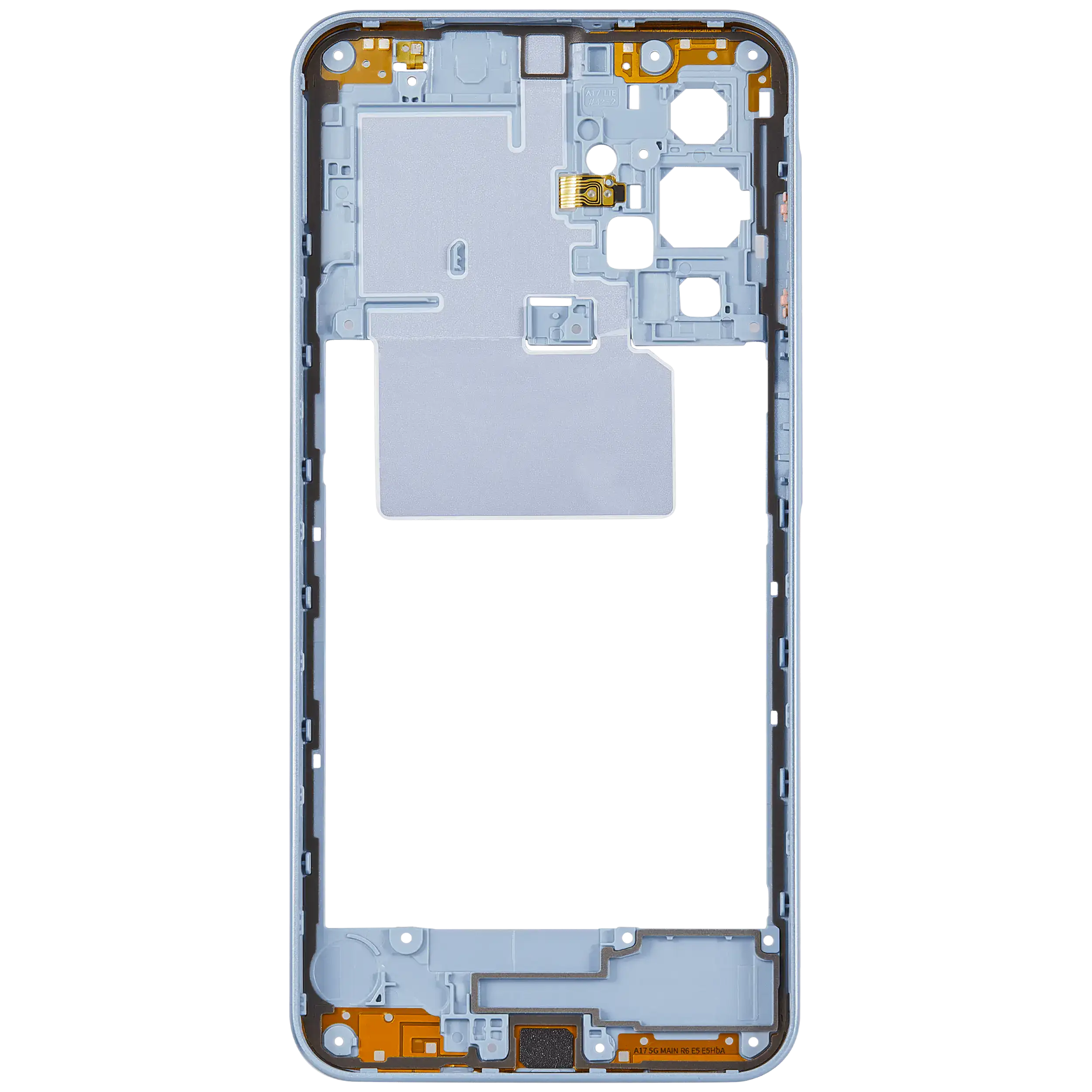 Midframe/Rahmen für Samsung Galaxy A17 4G (A175 / 2025) (Light blue)