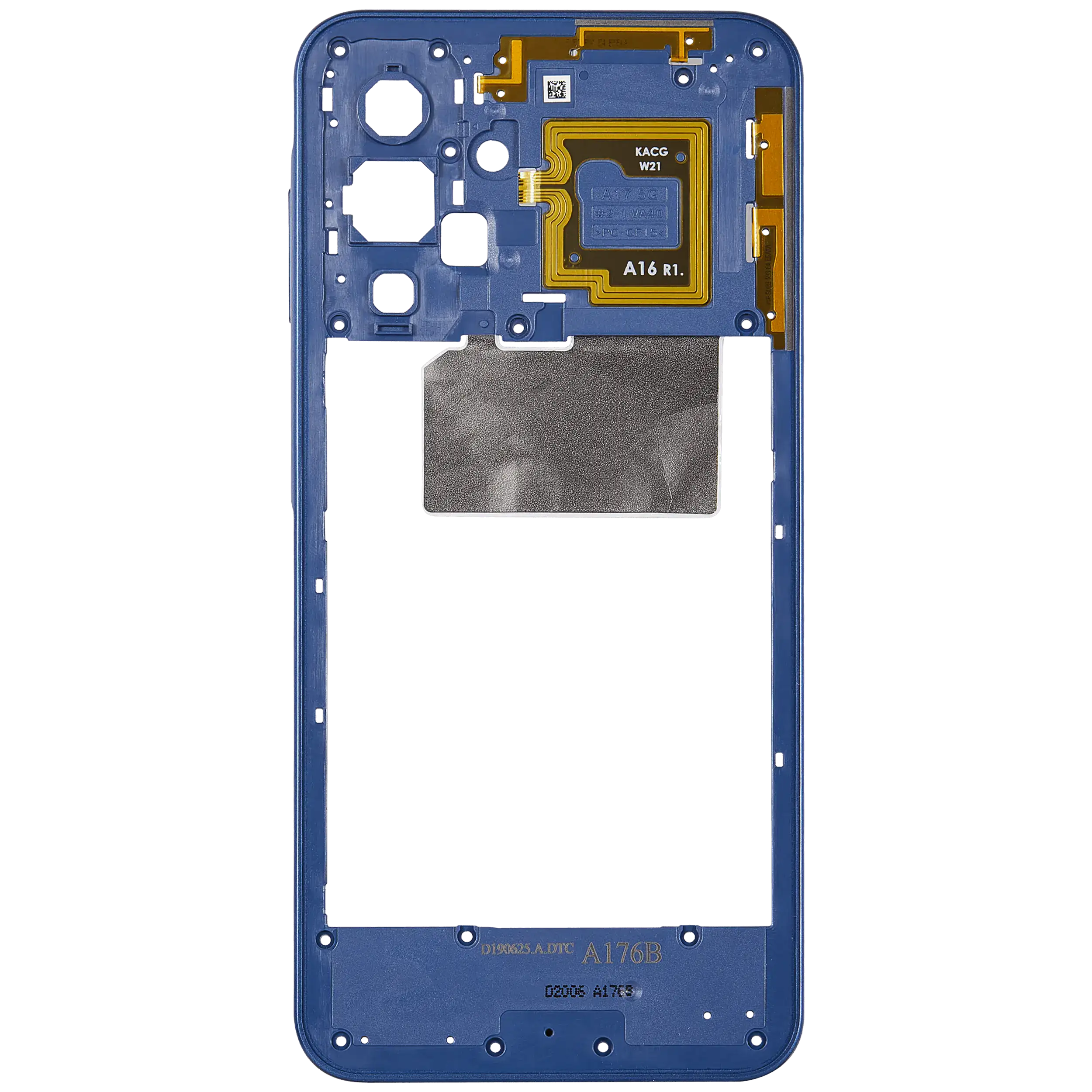 Midframe/Rahmen für Samsung Galaxy A17 5G (A176 / 2025) (Blau)
