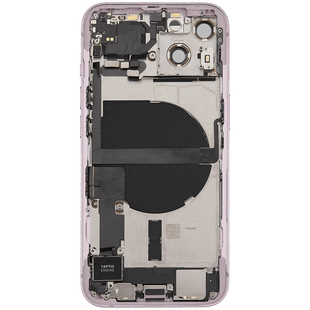 Original Apple-Ausbau A gebraucht – iPhone 13 US Version Backcover/Rahmen Rosa
