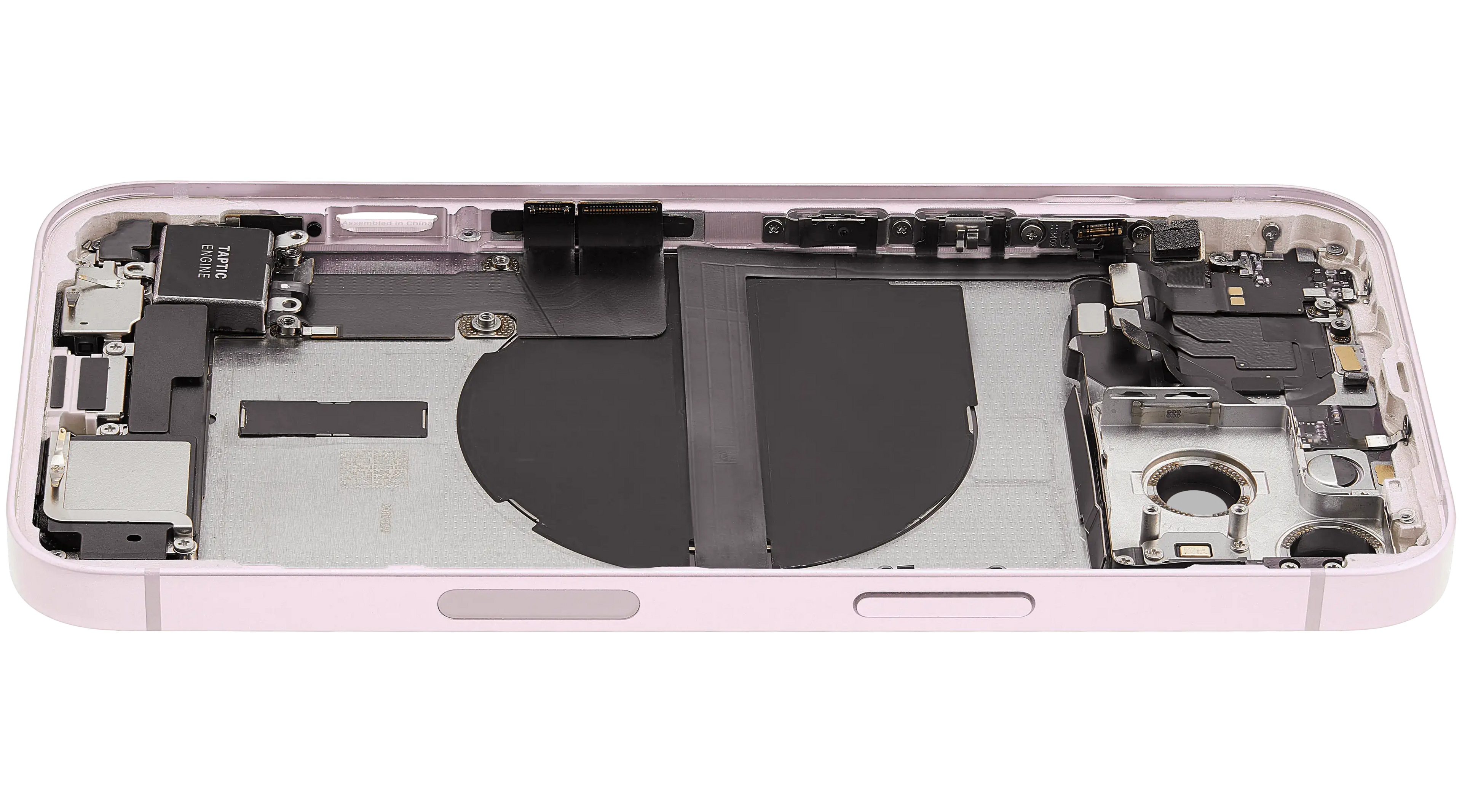 Original Apple-Ausbau A gebraucht – iPhone 13 US Version Backcover/Rahmen Rosa