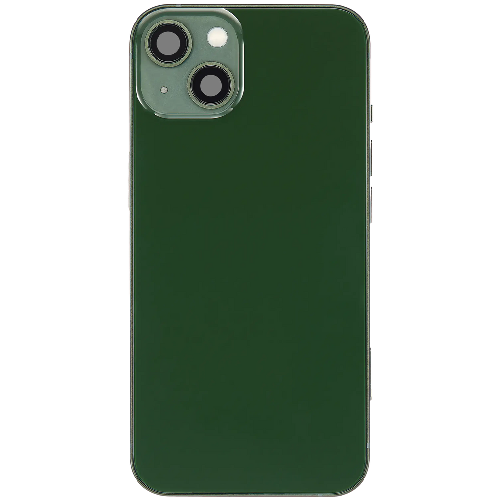 Original Apple-Ausbau B gebraucht – iPhone 13 US Version Backcover/Rahmen Grün