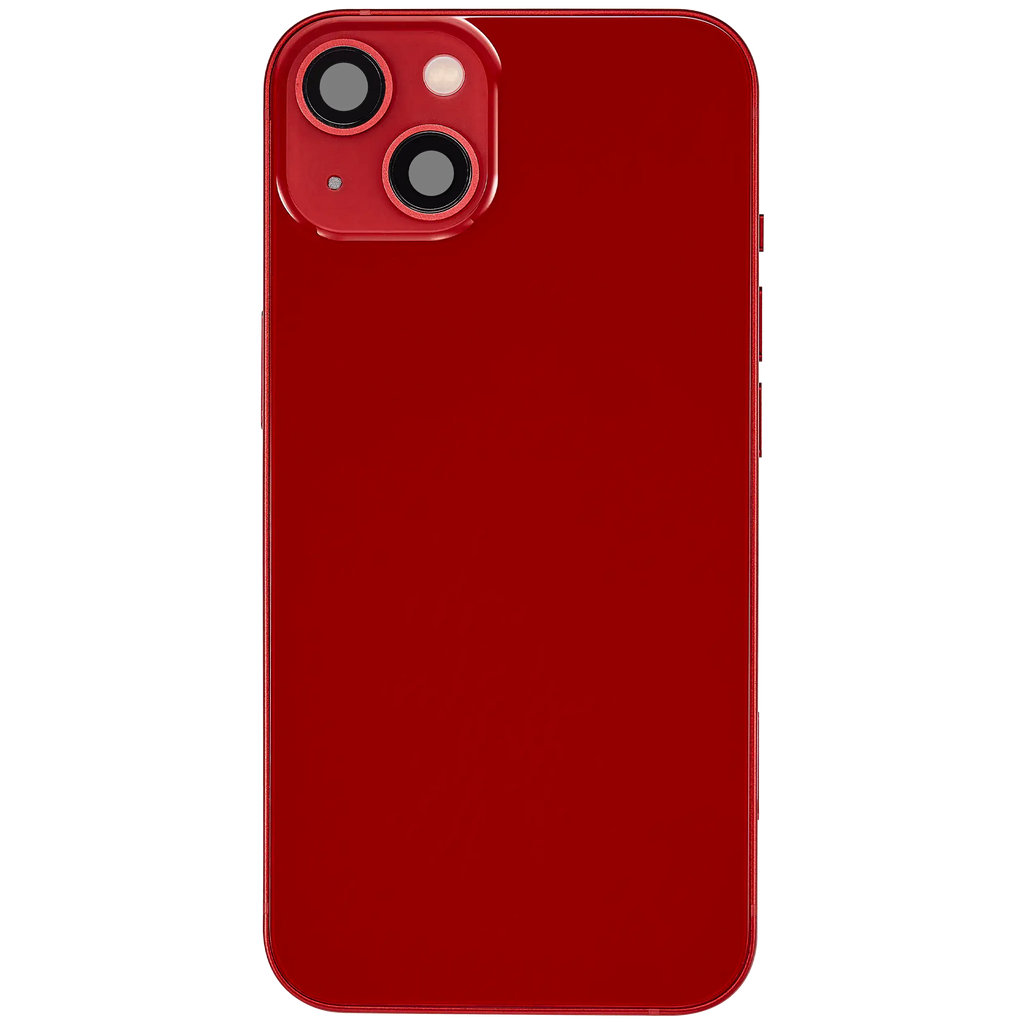 Original Apple-Ausbau B gebraucht – iPhone 13 US Version Backcover/Rahmen Rot