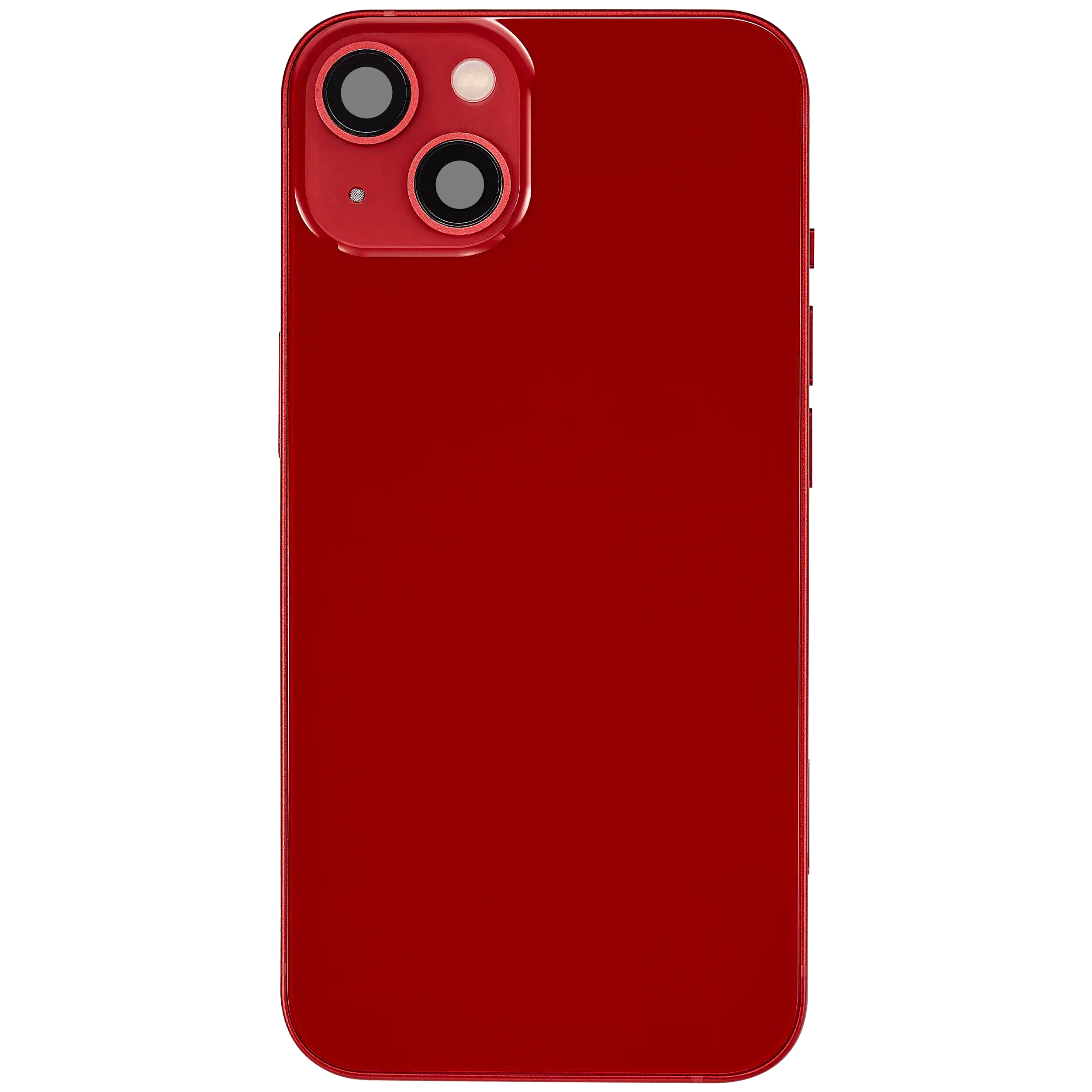Original Apple-Ausbau B gebraucht – iPhone 13 US Version Backcover/Rahmen Rot