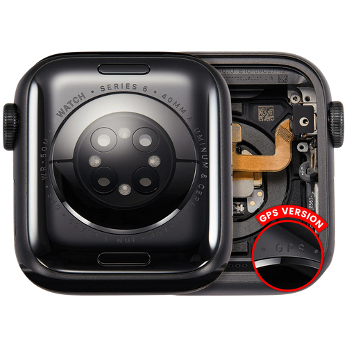 Apple Watch Series 6 Gehäuse-Baugruppe 40mm GPS Space Black Qualität A