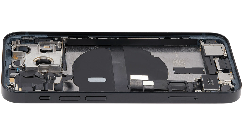 Original Apple-Ausbau B gebraucht – iPhone 13 Mini Backcover/Rahmen Mitternacht
