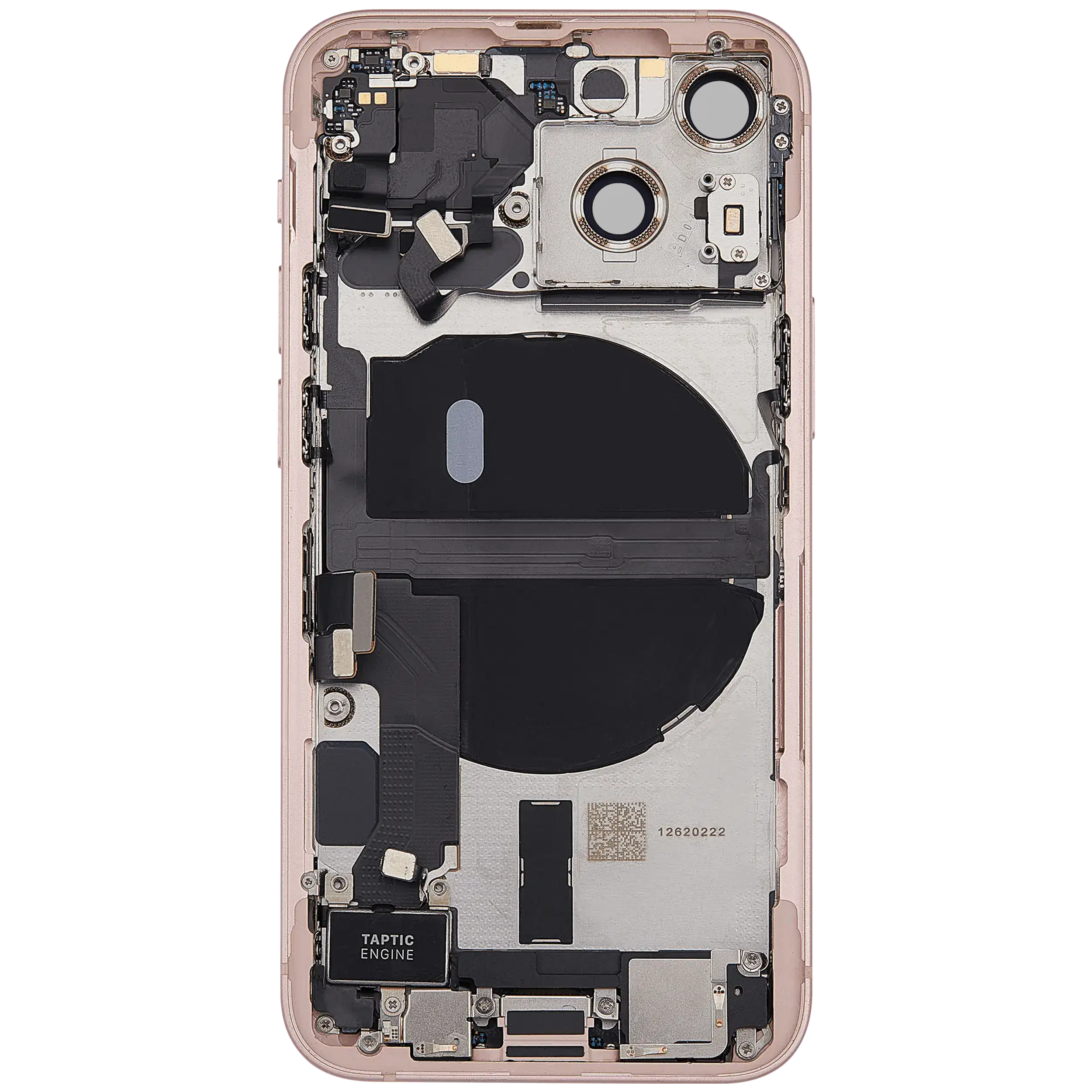 Original Apple-Ausbau C gebraucht – iPhone 13 Mini Backcover/Rahmen Rosa