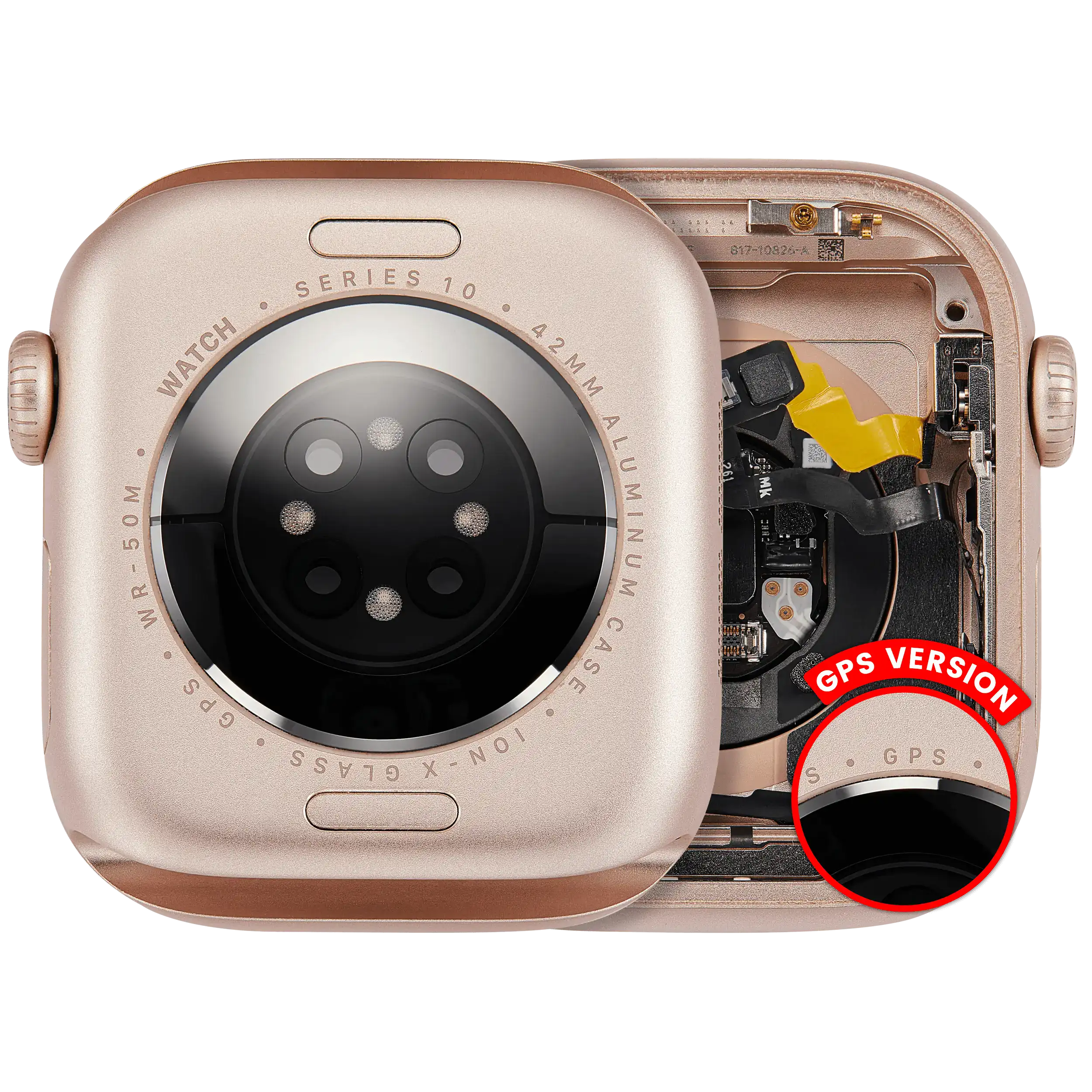 Gehäuse für Apple Watch Series 10 42mm OEM Pull A GPS Rose Gold