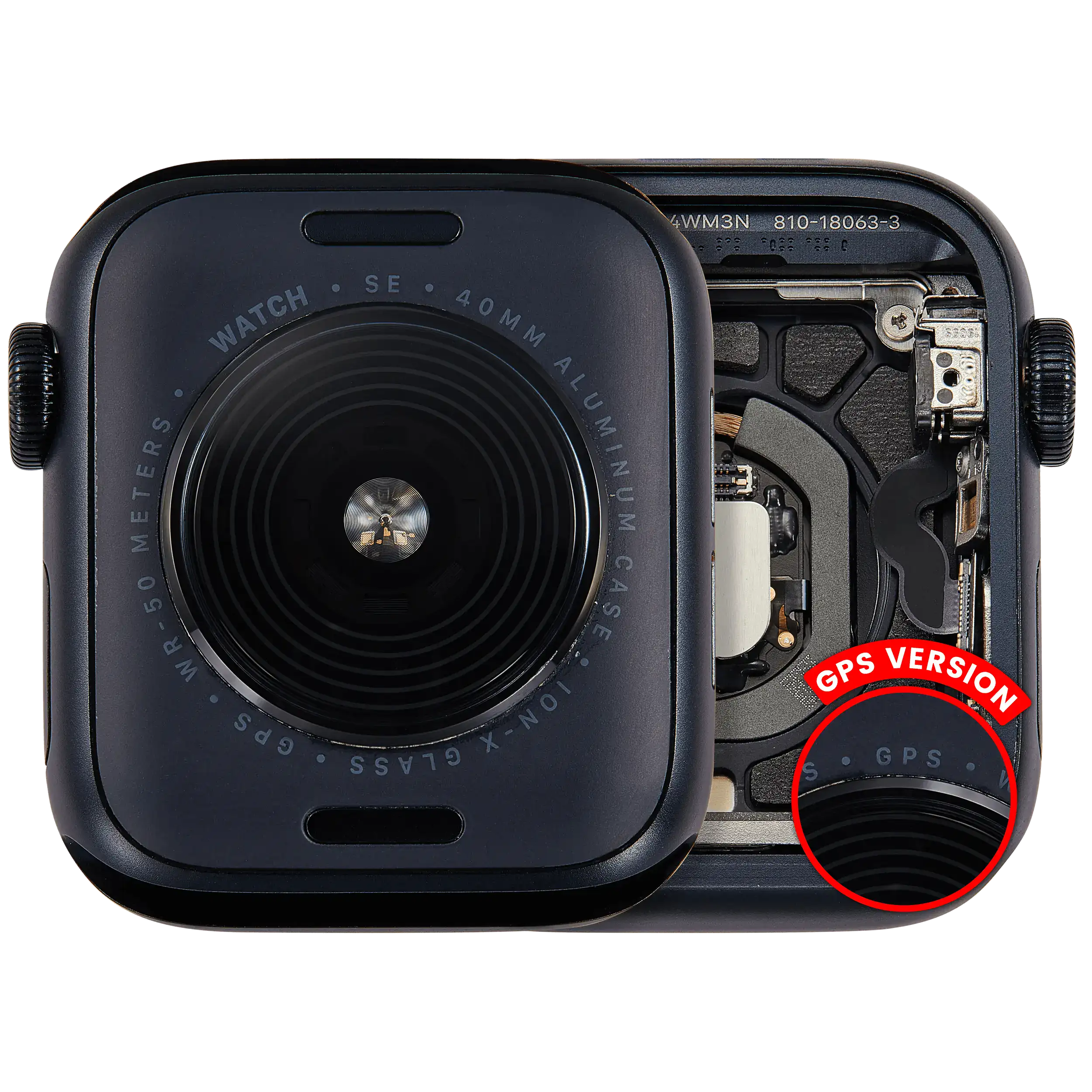 Gehäuse für Apple Watch SE2 40mm Midnight gebrauchter OEM-Ausbau, Qualität A