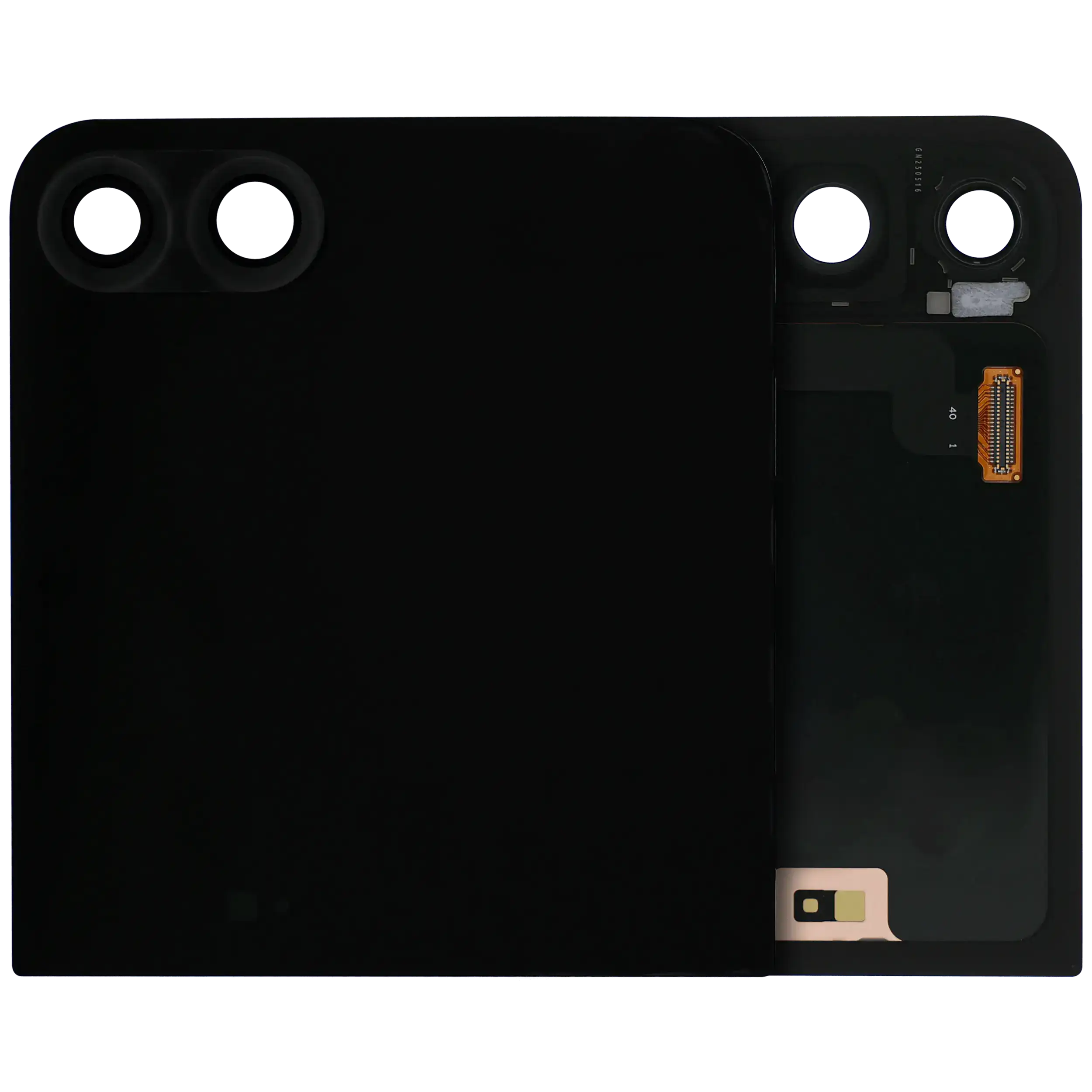 Äußere OLED-Display für Samsung Galaxy Z Flip 7 FE 5G (Service Pack) (Schwarz)