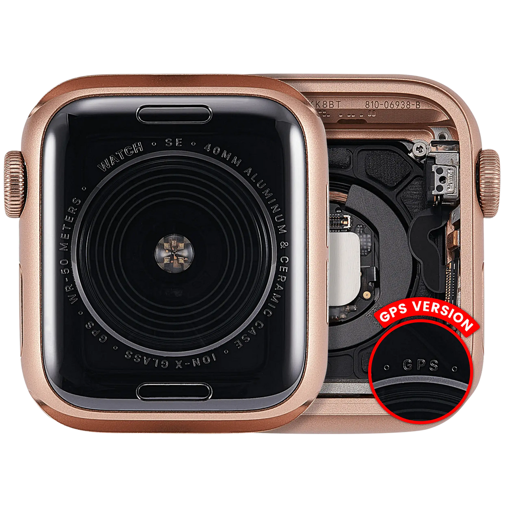 Gehäuse für Apple Watch SE 40mm Gold (gebrauchter OEM-Ausbau, Qualität A)