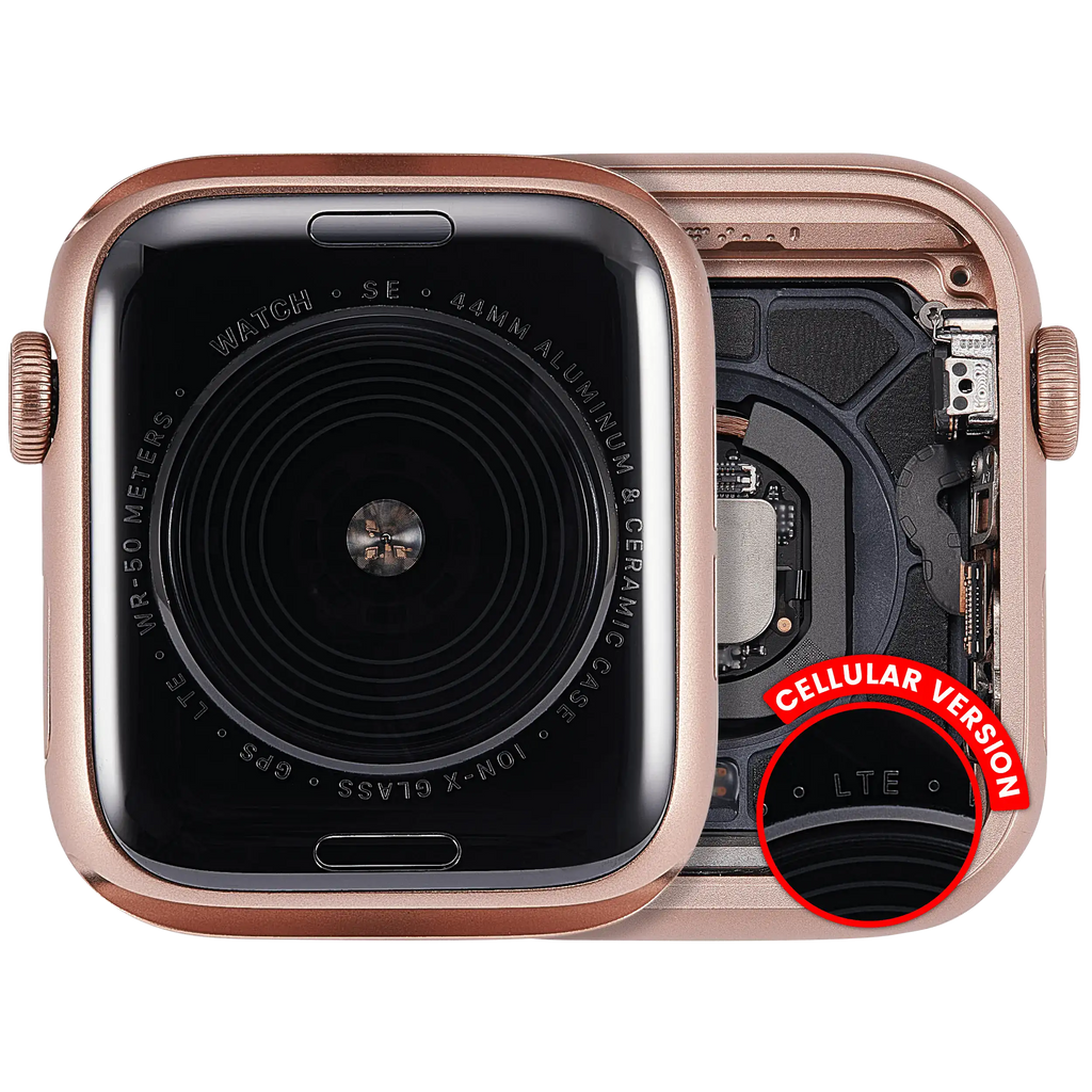 Gehäusebaugruppe Apple Watch Series SE 44mm Gold Cellular gebraucht OEM Qualität