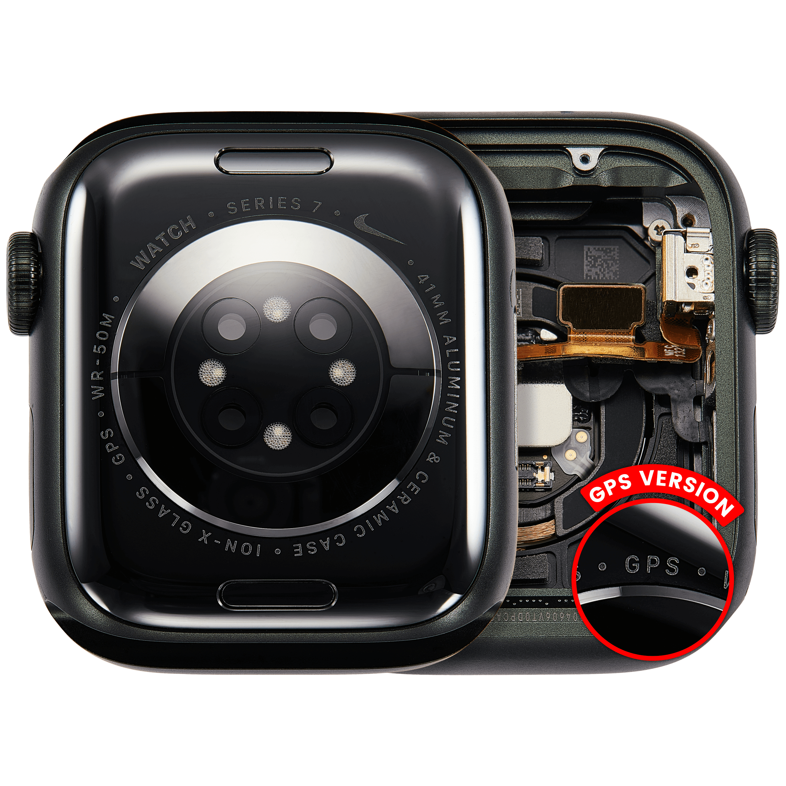 Gehäuse-Baugruppe Apple Watch Series 7 41mm GPS Aluminium Grün OEM A-Grade