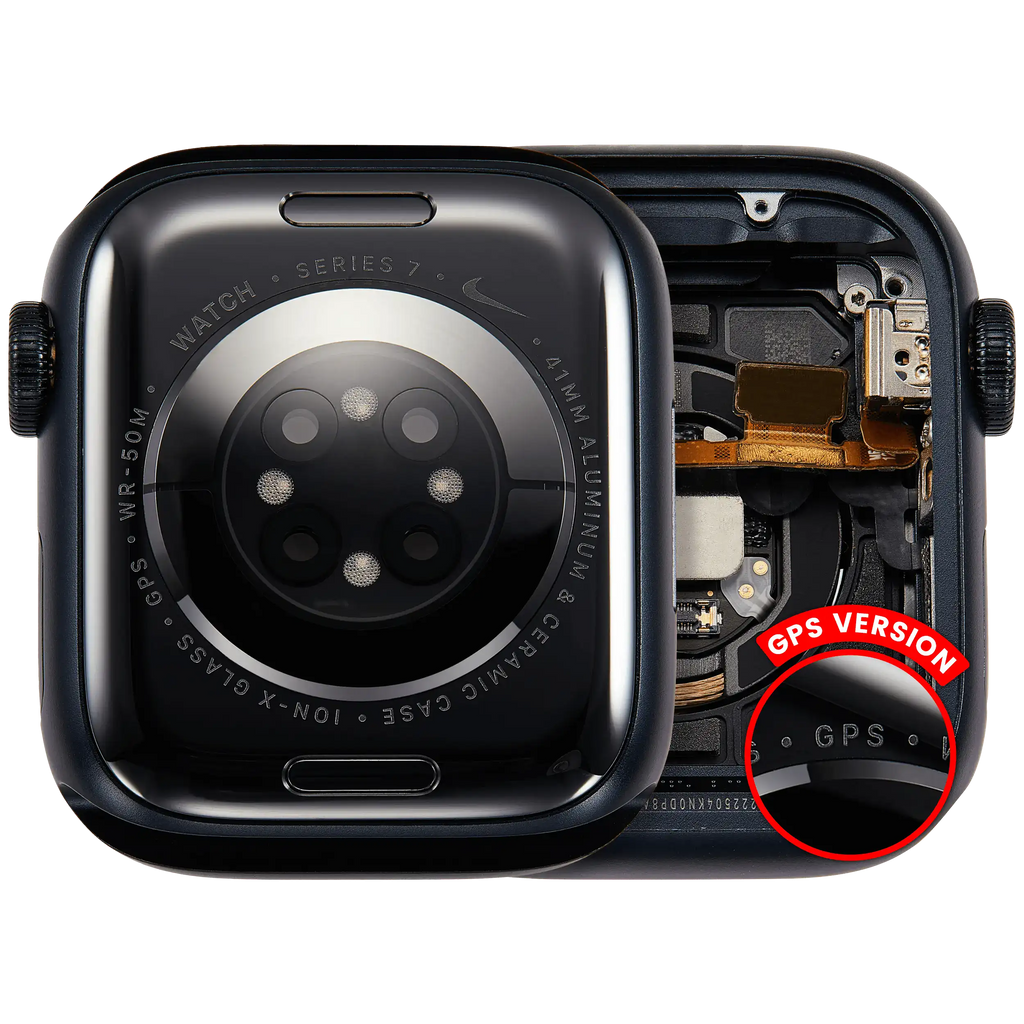 Gehäuse Apple Watch Series 7 41mm GPS Space Black OEM Ausbau A