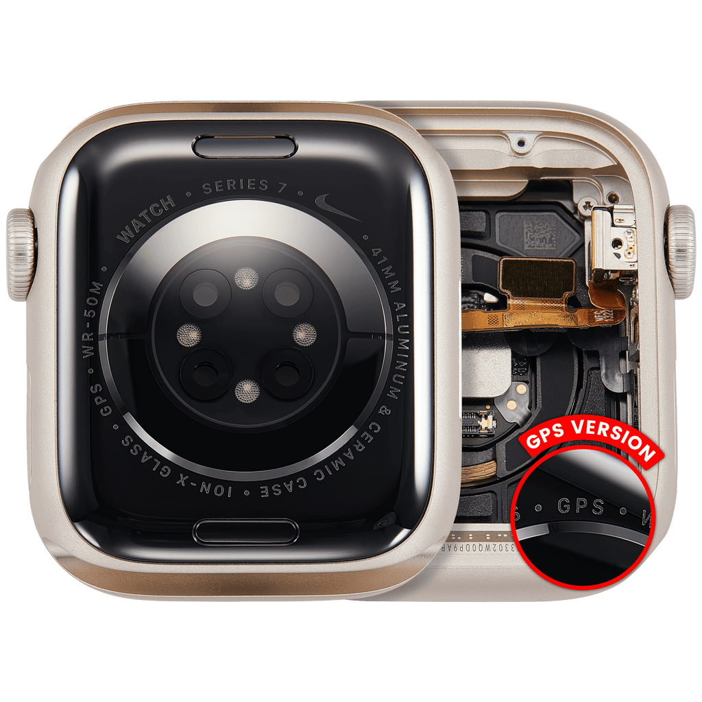 Gehäuse Apple Watch Series 7 41mm Starlight gebrauchter OEM-Ausbau, Qualität A G