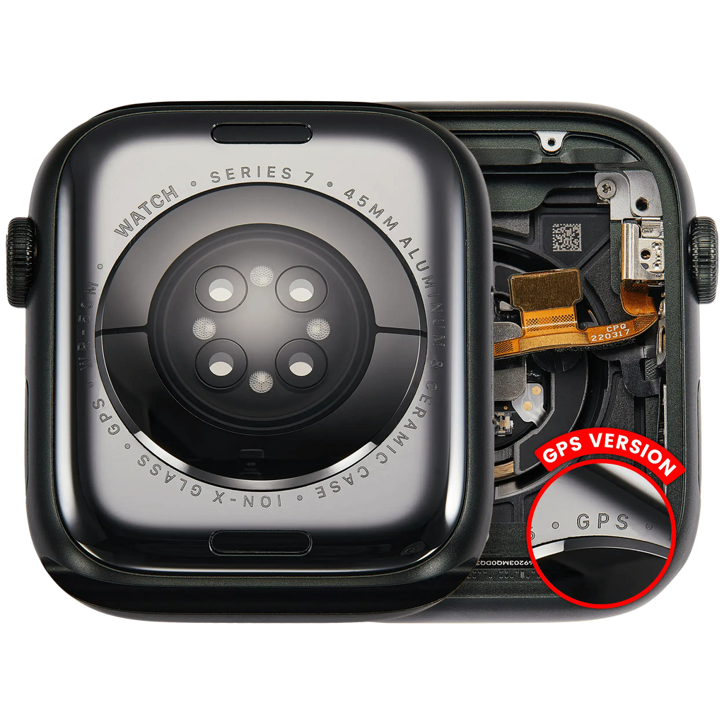 Gehäuse Apple Watch S7 45mm OEM Pull A GPS Alu Grün