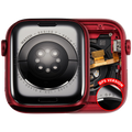 Gehäuseeinheit Apple Watch Series 7 45mm GPS OEM Ausbau Rot