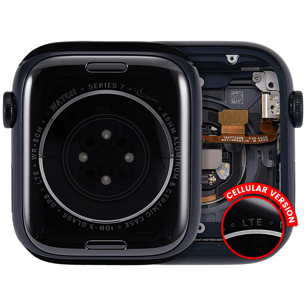 Gehäuse Apple Watch S7 45mm Space Black Cell OEM A (gebraucht)