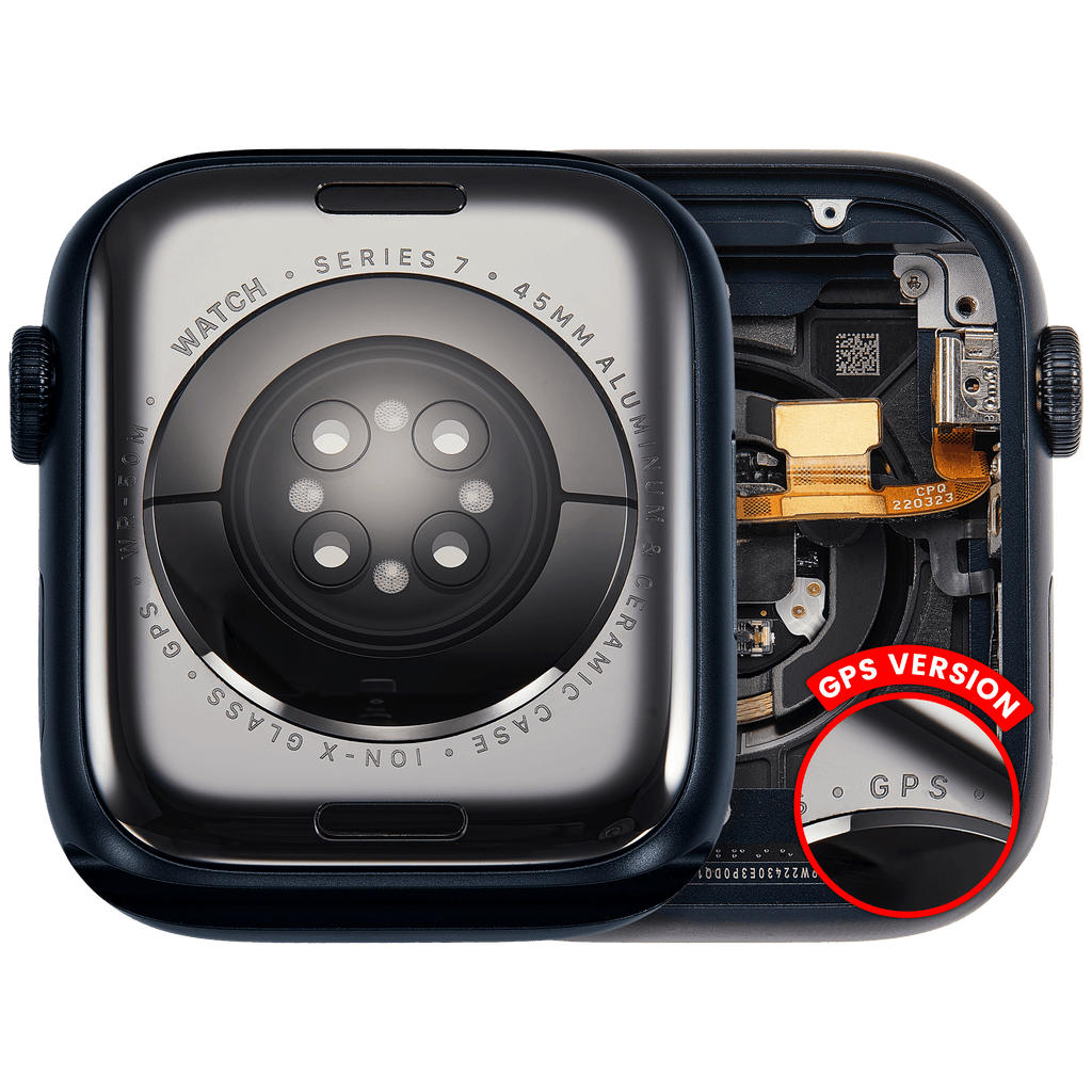 Gehäuse Apple Watch Series 7 45mm Space Black GPS gebrauchter OEM-Ausbau, Qualit