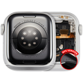 Gehäusesatz Apple Watch Series 8 41mm gebraucht OEM A GPS Silber