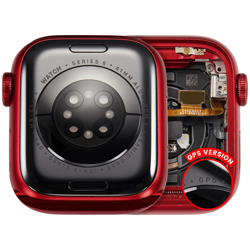 Gehäuseeinheit Apple Watch Series 8 41mm Rot OEM Pull A GPS