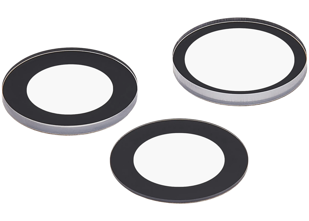 Kameralinse hinten Glas+Kleber für iPhone 17 Pro/Pro Max (3er) Real Sapphire Pre