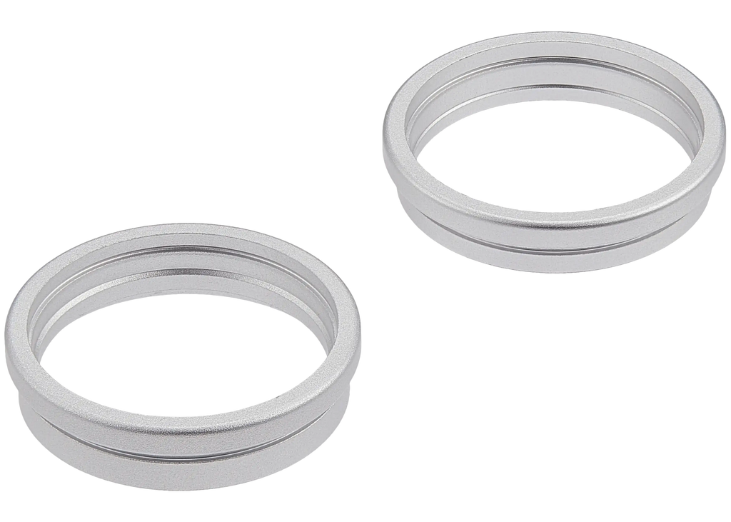 Hinterer Kamera-Zierring für iPhone 17 (Weiß) (2er-Set)