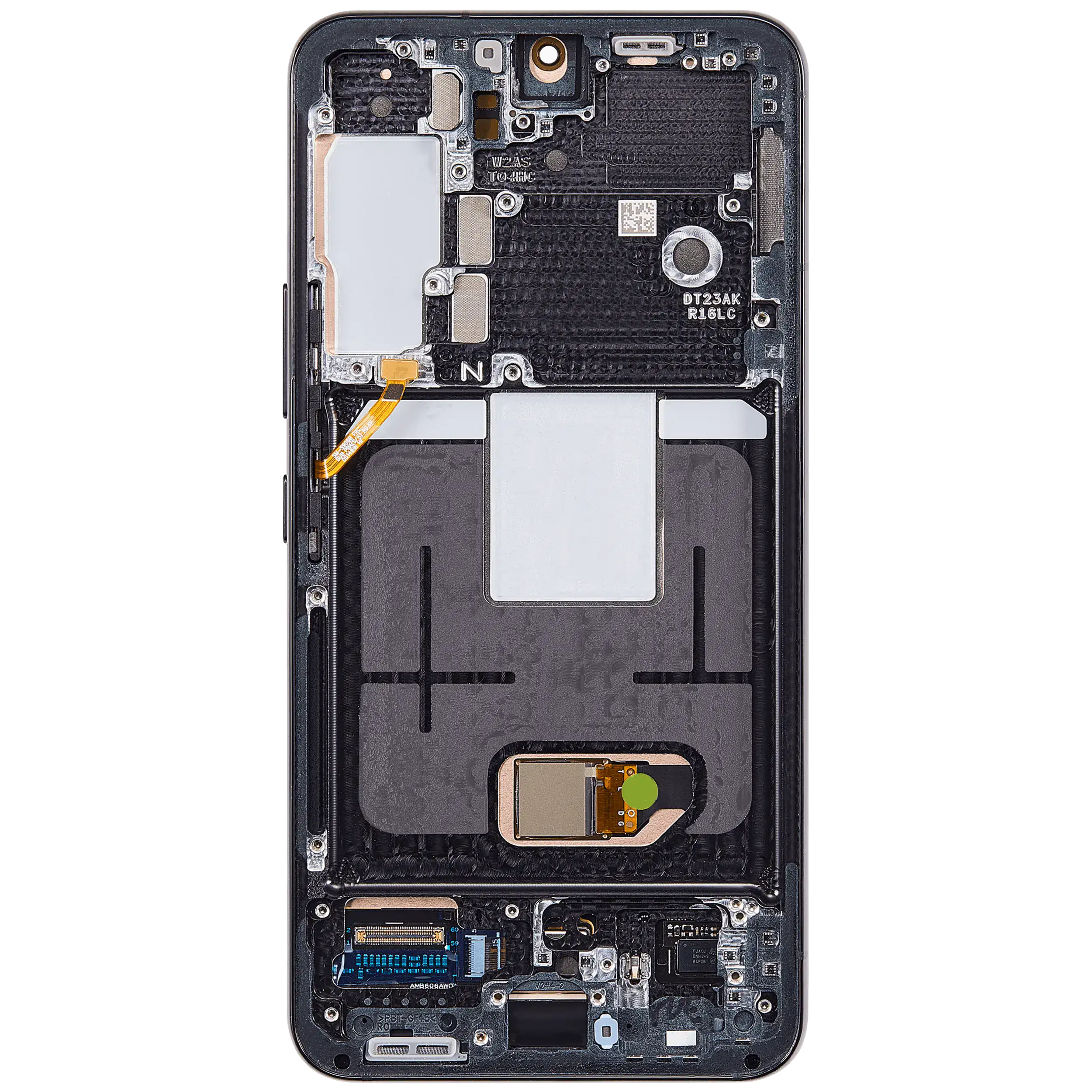 OLED Display with Frame for Samsung Galaxy S22 5G (Service Pack) (Phantom Black)