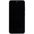 OLED-Display mit Rahmen für Samsung Galaxy S25 5G (US & International) (Aftermarket Plus) (Blau Schwarz)