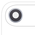 Rear Camera Lens with Holder and Frame for iPhone Air (3-Pack) (Premium) (Sky Blue)