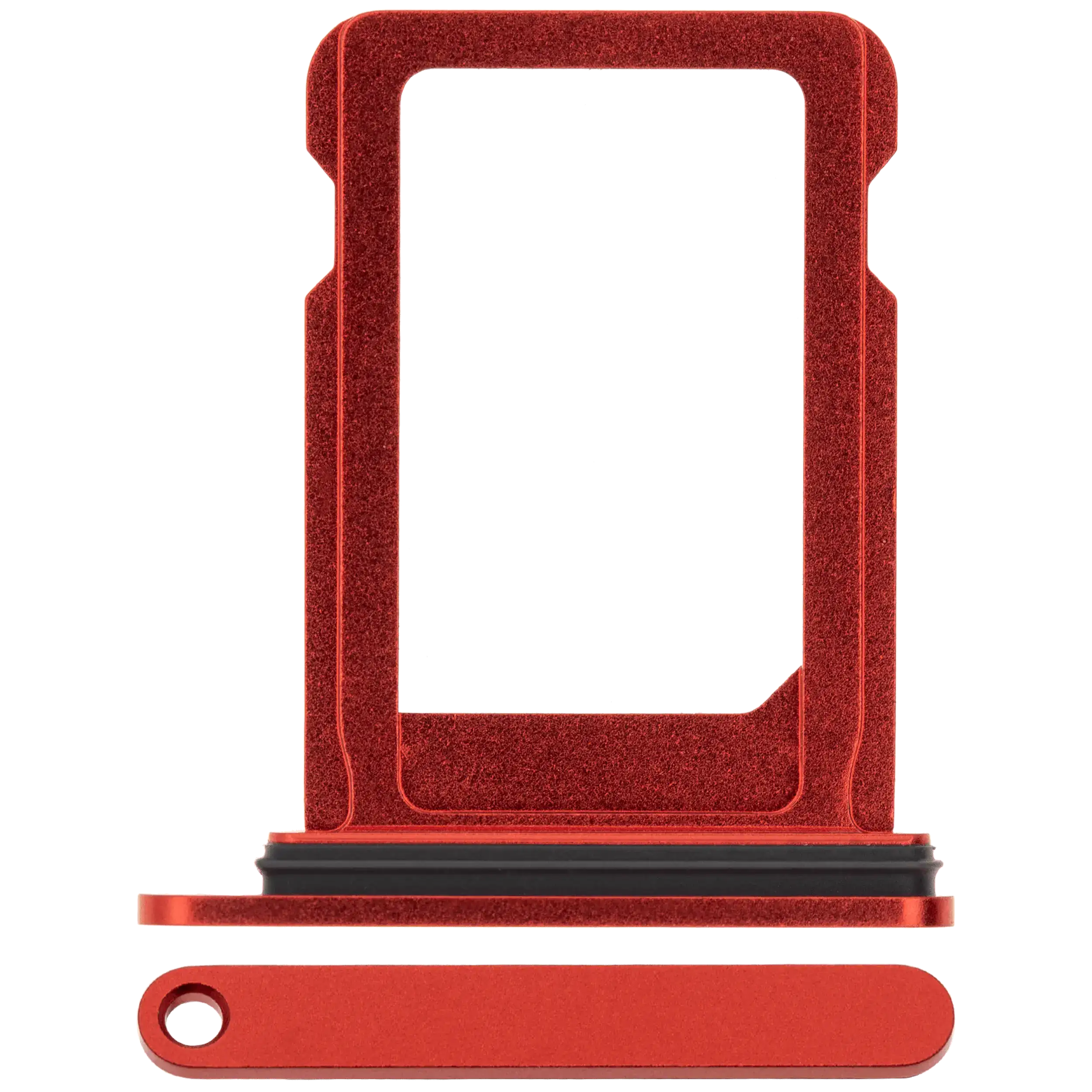 Single-SIM-Kartenfach für iPhone 12 Mini / 13 Mini (Rot)