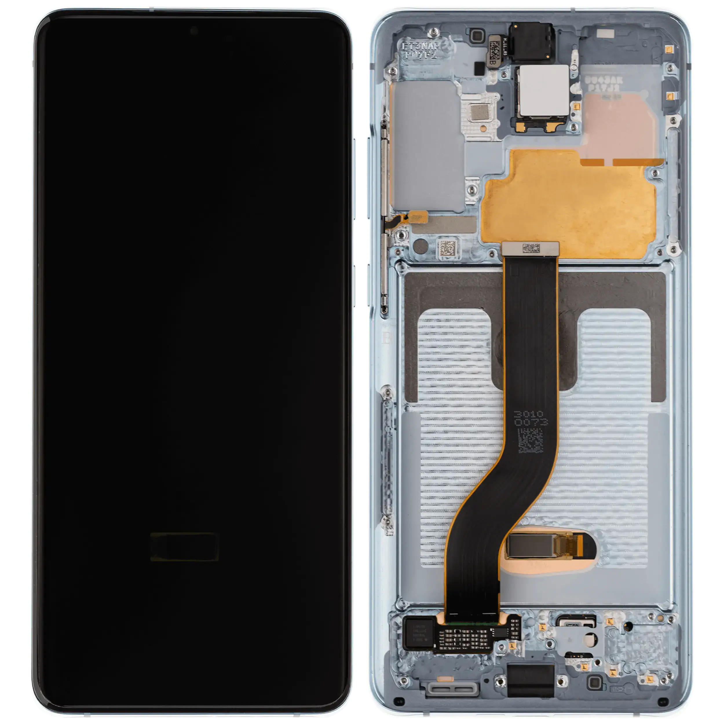 OLED Display with Frame for Samsung Galaxy S20 Plus 5G (Aftermarket Plus) (Cloud Blue)