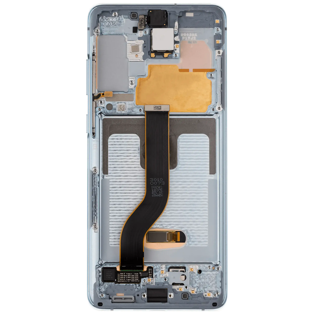 OLED Display with Frame for Samsung Galaxy S20 Plus 5G (Aftermarket Plus) (Cloud Blue)
