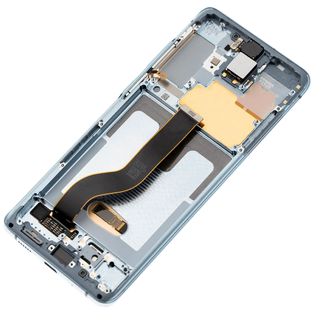 OLED Display with Frame for Samsung Galaxy S20 Plus 5G (Aftermarket Plus) (Cloud Blue)