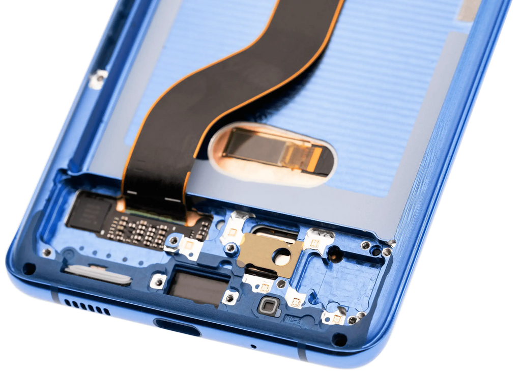 OLED Display with Frame for Samsung Galaxy S20 Plus 5G (Aftermarket Plus) (Aura Blue)