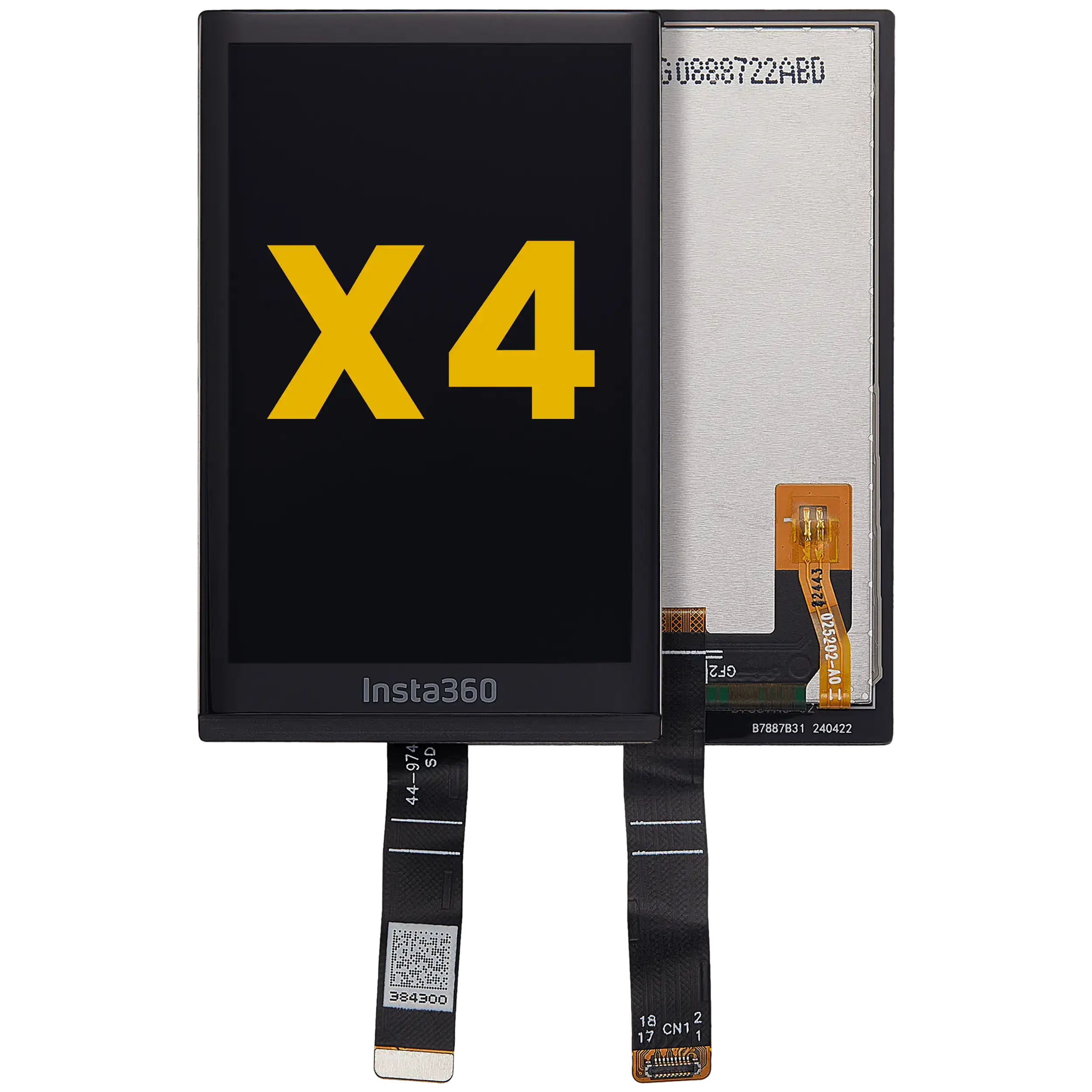 LCD-Display für Insta360 X4 Action-Kamera