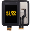 LCD-Display Touchscreen mit Rahmen für GoPro Hero 9 / 10 / 11 / 13