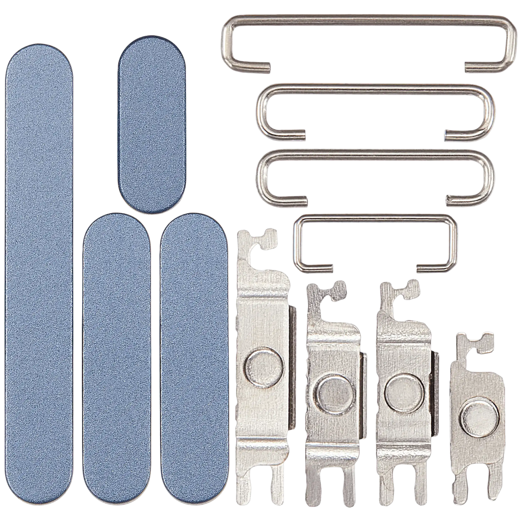 Side Buttons (Power, Volume, Mute Switch) for iPhone 17 – Mist Blue