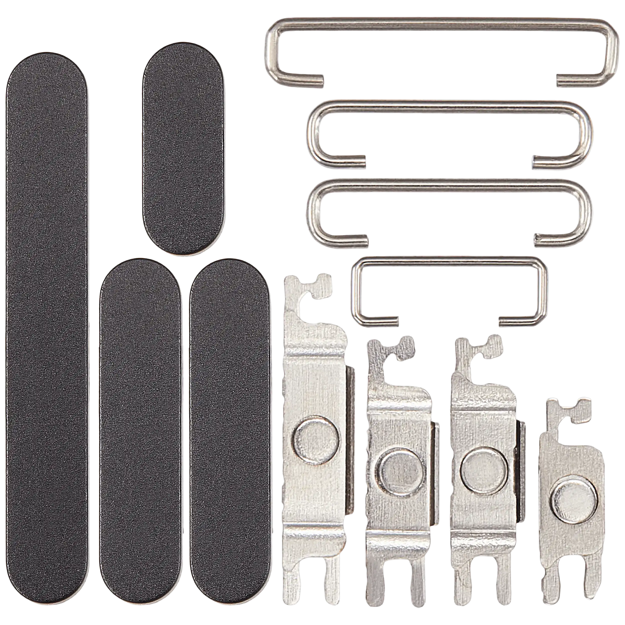 Fixed Keys (On/Off, Volume, Mute Switch) for iPhone 17 (Black)