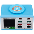 RL-309AW Wireless Digital Display 8-Port Charger 100W (Relife)