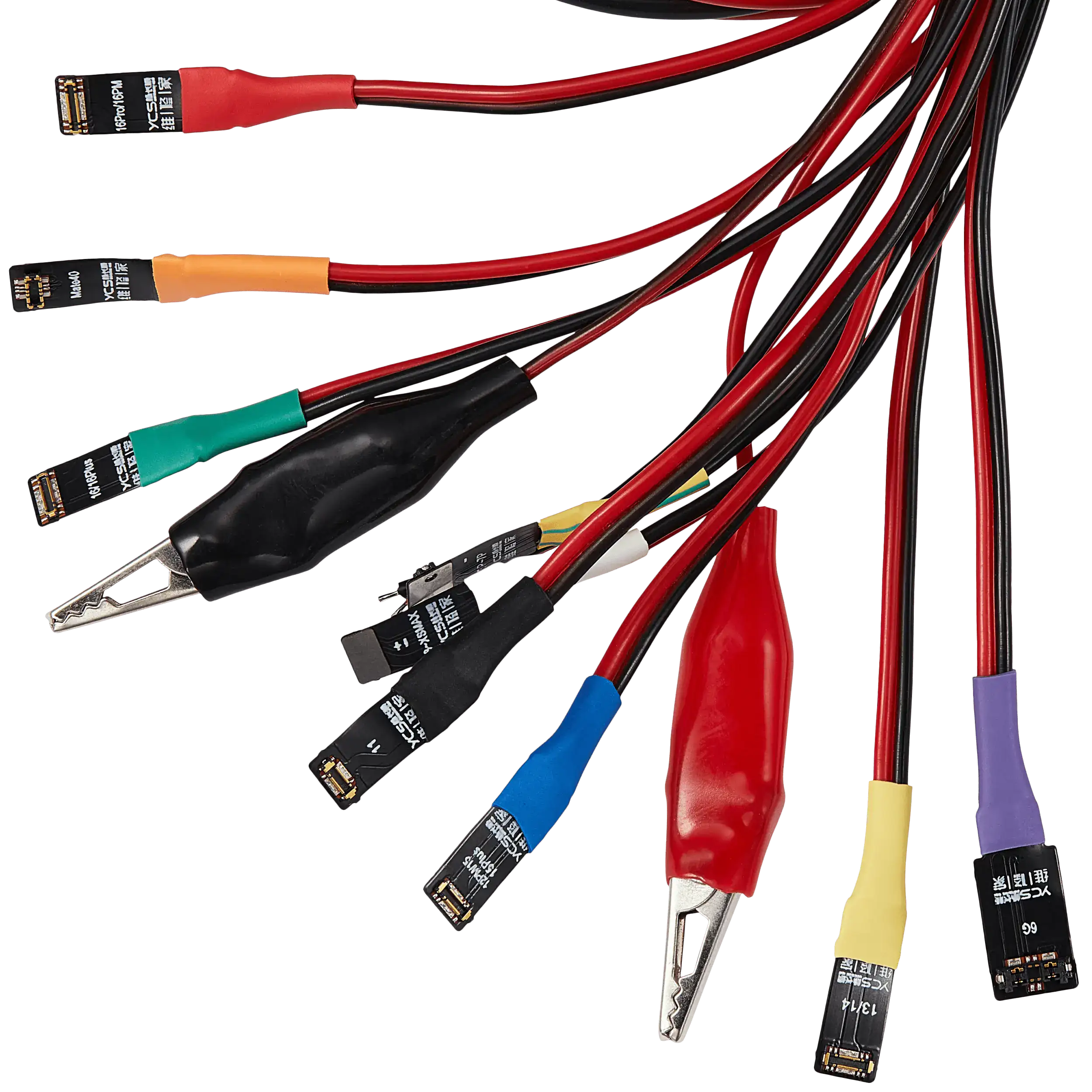 D01 Multifunktions-Reparatur-Stromkabel 10in1 für iPhone 6 bis 16 Pro Max (YCS)