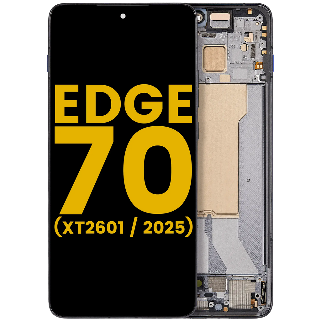 OLED-Display mit Rahmen Motorola Edge 70 Refurbished Gadget Gray