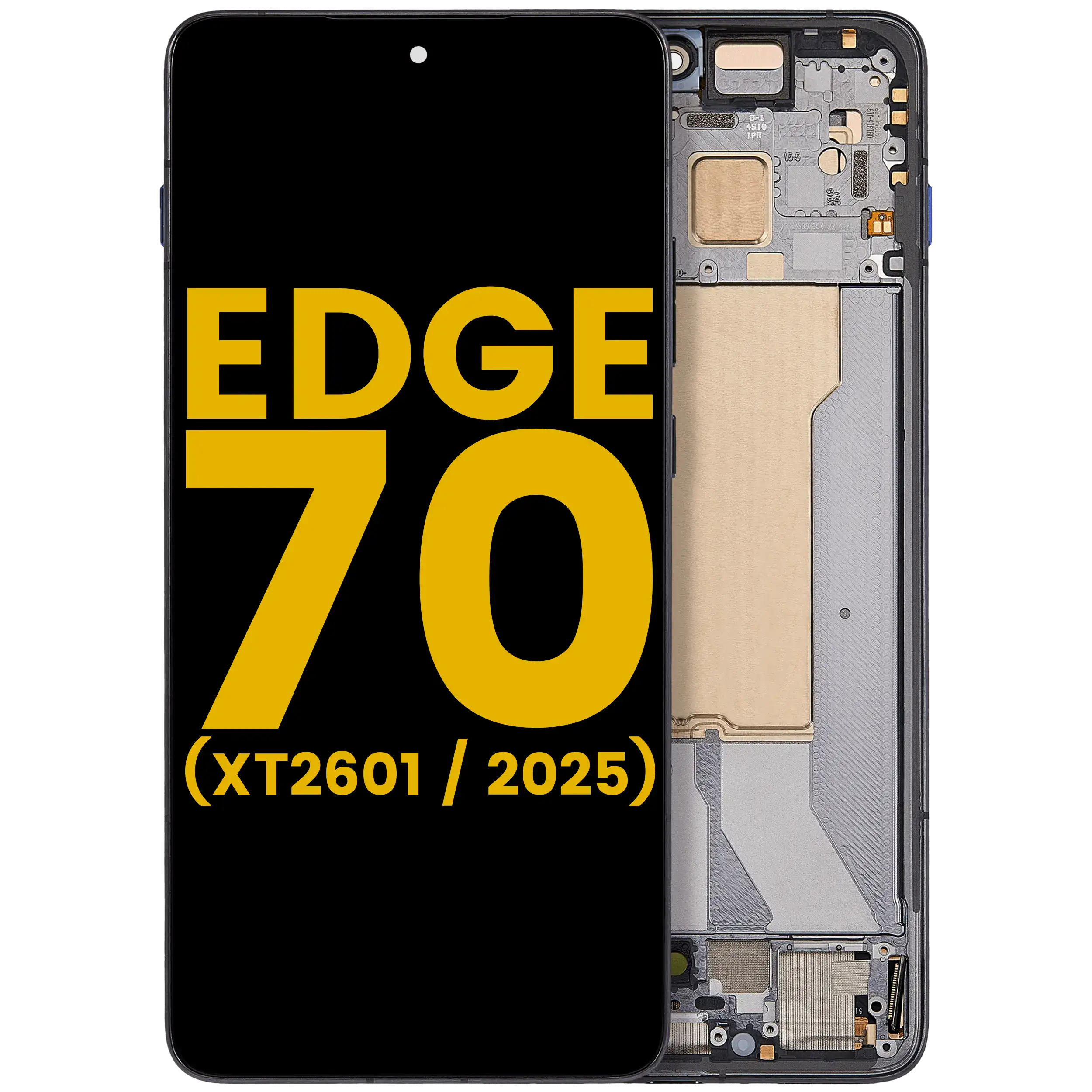 OLED-Display mit Rahmen Motorola Edge 70 Refurbished Gadget Gray