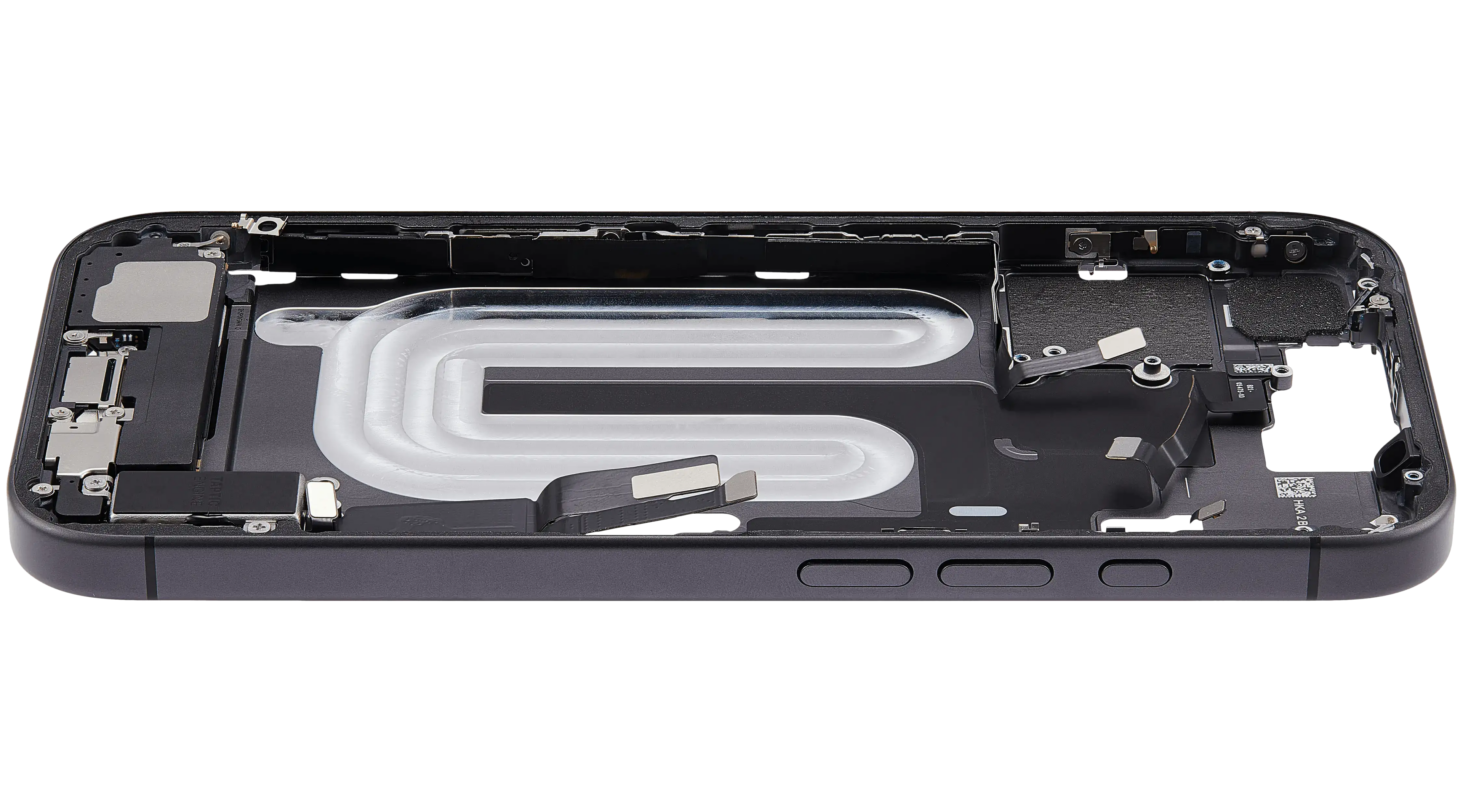 Original Apple-Ausbau A gebraucht – iPhone 17 US Version Rahmen Schwarz