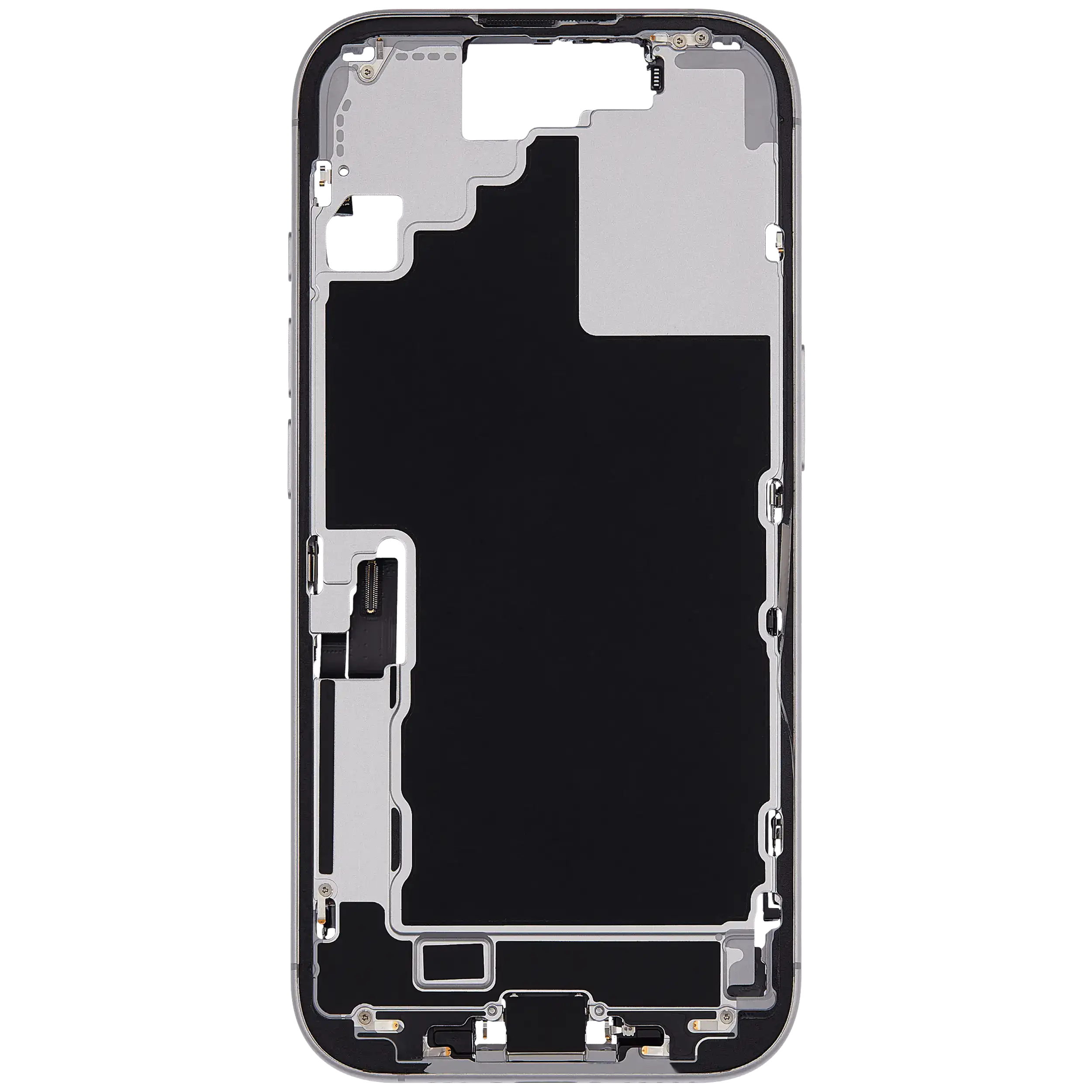 Original Apple-Ausbau A gebraucht – iPhone 17 US Version Rahmen Weiß