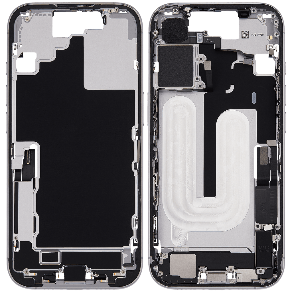 Original Apple-Ausbau A gebraucht – iPhone 17 US Version Rahmen Weiß
